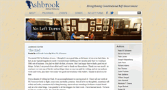 Desktop Screenshot of nolefturns.ashbrook.org